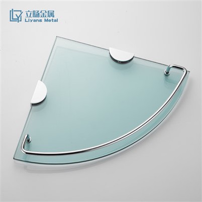 Rūdīta stikla stūra plaukts